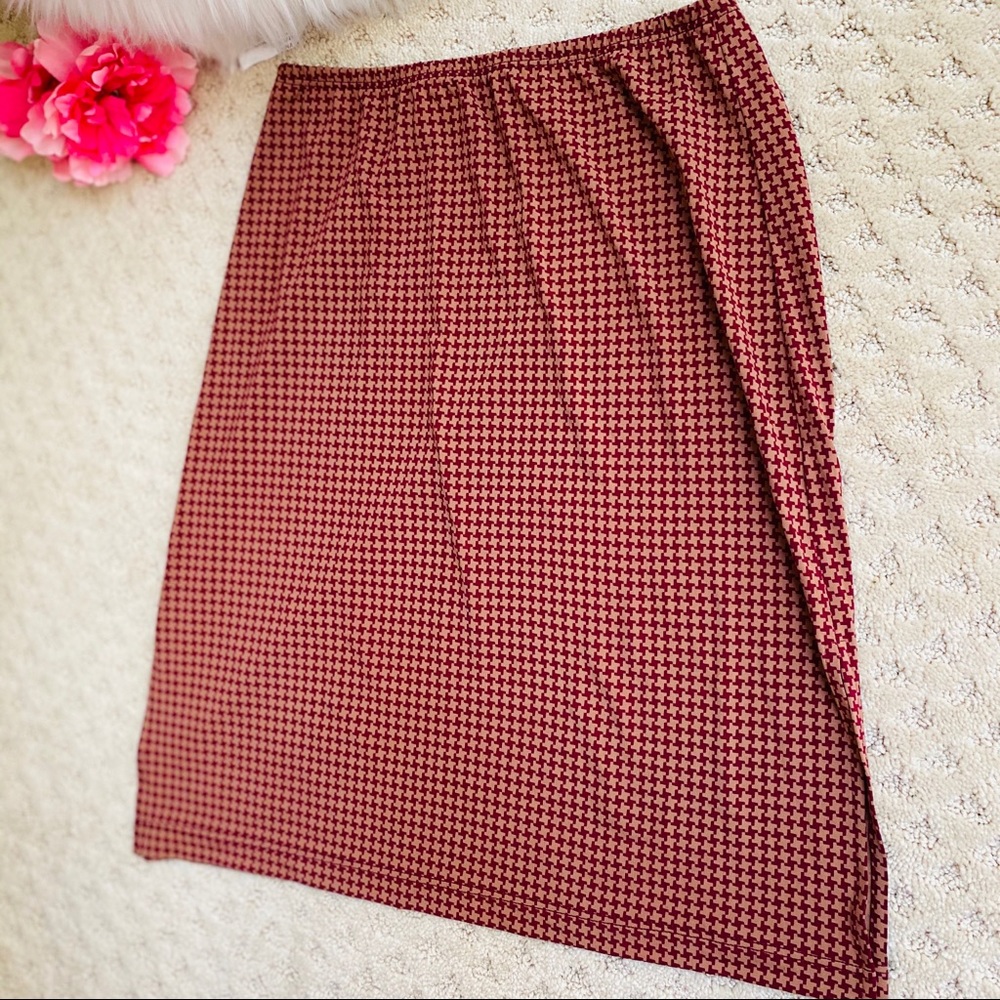 BCBG Maxazria vintage Checkered Skirt (S) - NWOT